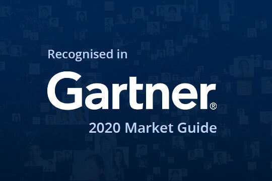 Recognised in Gartner