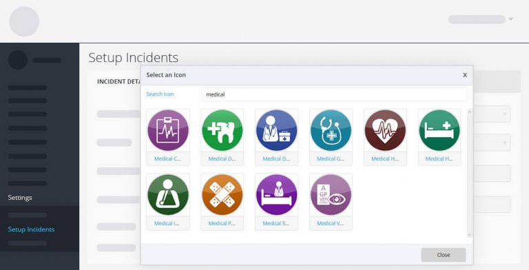 incident icons