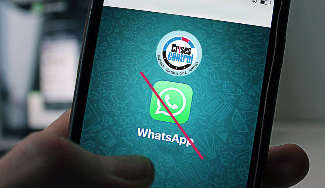 Why Using WhatsApp for Emergency Communications is a Bad Idea