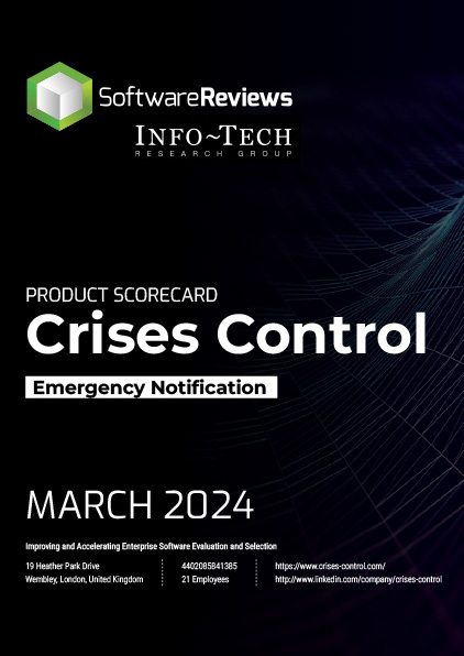 Crises Control Product Scorecard March 2024