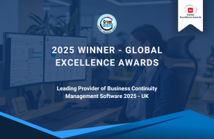 Leading Provider of Business Continuity Management Software 2025 – UK